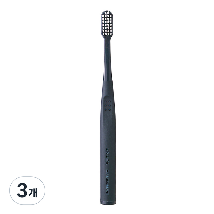 아나파 미세전류 칫솔, 1개입, 3개