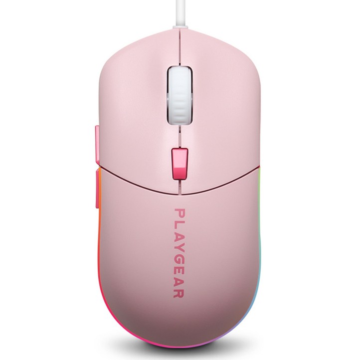 플레이기어 무소음 유선 마우스
