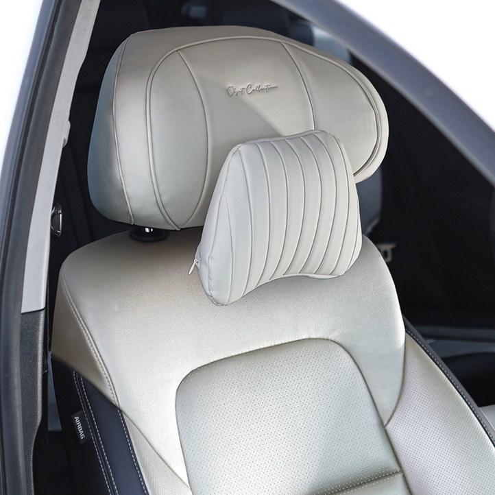 본투로드 오브제 차량용 헤드레스트 목쿠션 36 x 33 x 22 mm