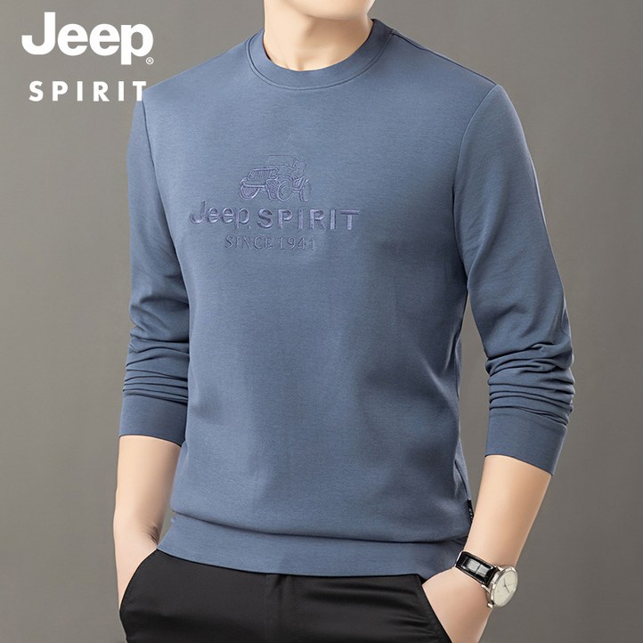 JEEP spirit 지프스피릿 맨투맨 남성 티셔츠 남자 라운드넥