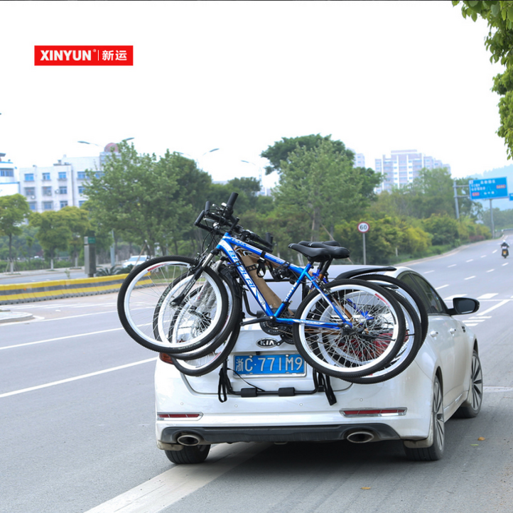 자전거 케리어 승용차 SUV 차꼬리 자전거 거치대 xy015 1개, 3. 3대 설치 가능