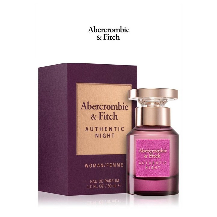 아베크롬비 앤 피치 오 드 퍼퓸 여성 어쎈틱 나이트 우먼 Abercrombie  Fitch