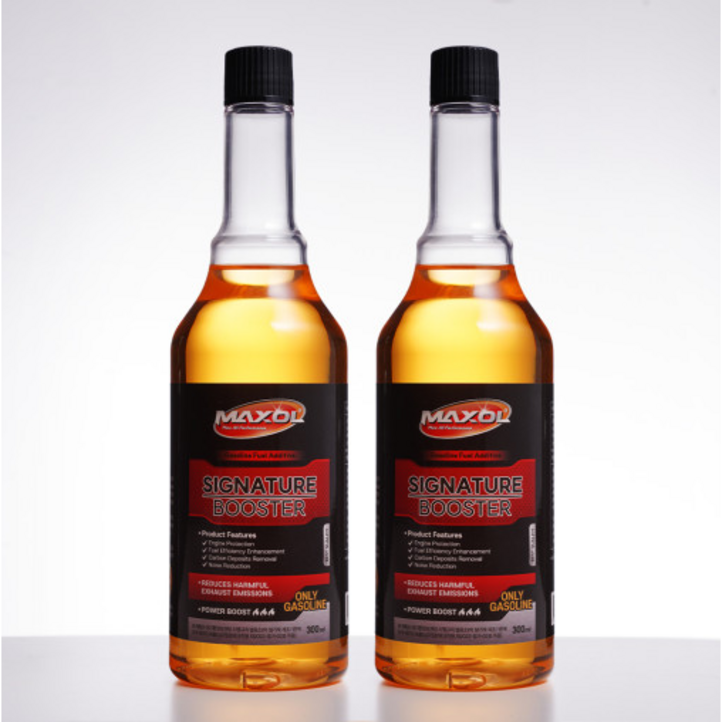 맥쏠 시그니처 부스터 연료첨가제 가솔린 휘발유 300ml, 2개, 가솔린휘발유