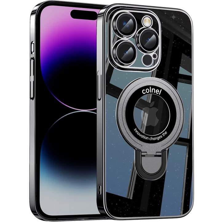 아이폰17프로 맥스 맥세이프 15Promax 거치대 트윙클 무변색 렌즈가드 클리어 케이스