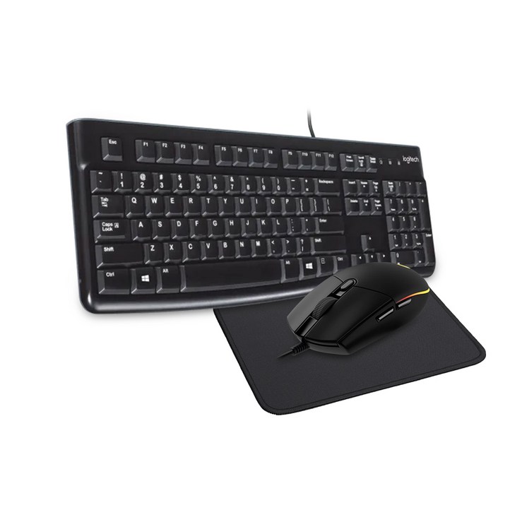로지텍 K120 NEW 유선 키보드로지텍 G102 블랙 벌크 게이밍 유선 마우스세트, G102 블랙벌크