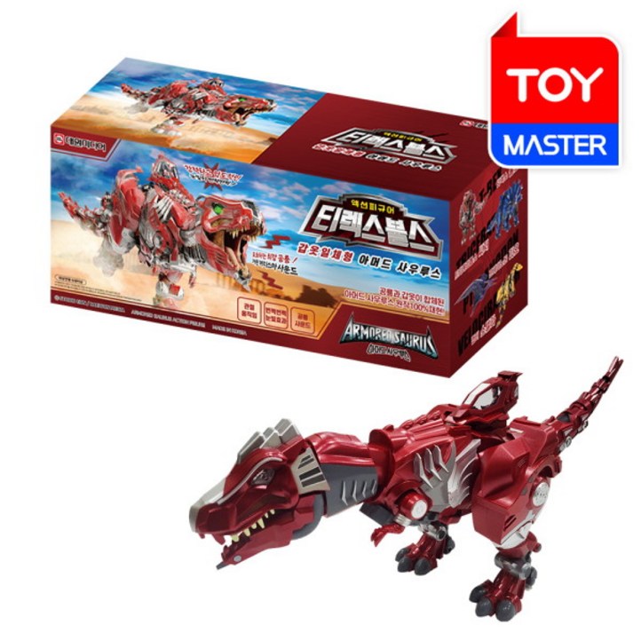 아머드사우루스 액션피규어 티렉스 불스