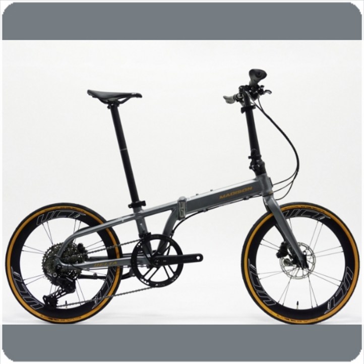 2025 매디슨바이크 뉴 델타 11  시마노 11단 경량 접이식 미니벨로, 울프그레이