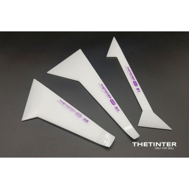 갭툴1 1,2,3번 틈새유리용 쪽헤라 쪽헤라 작은창 마무리용 썬팅도구 틴팅공구 더틴터 용품