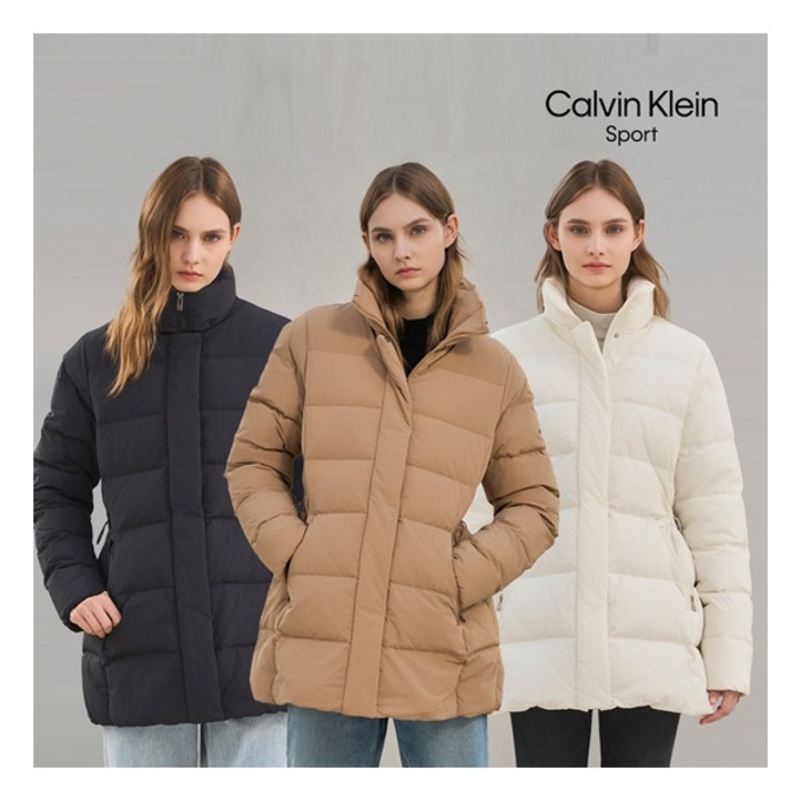 캘빈클라인스포츠  25FW 여성 푸퍼 다운 점퍼