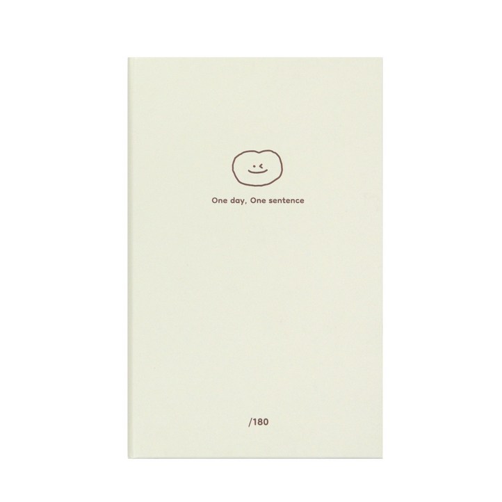 인디고 자문자답 오늘기분 한 문장 일기 6개월용  데코스티커 세트