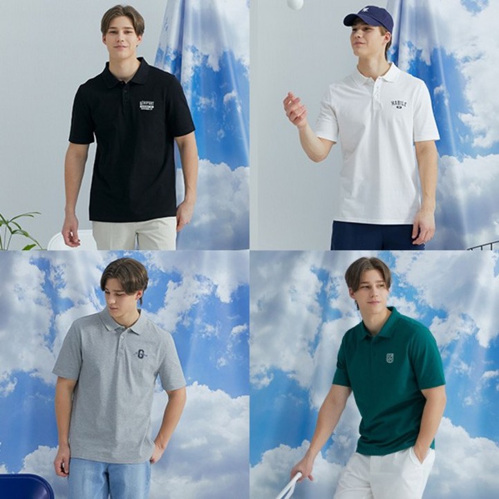 남성면PK티셔츠4종세트