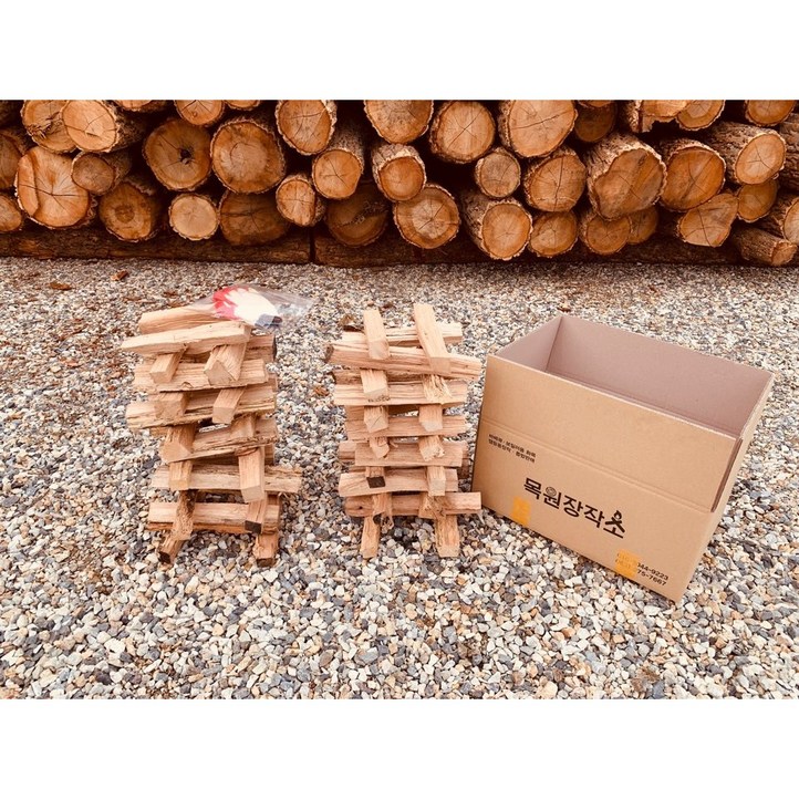 목원장작소 캠핑용 장작, 캠핑용, 1개, 10kg