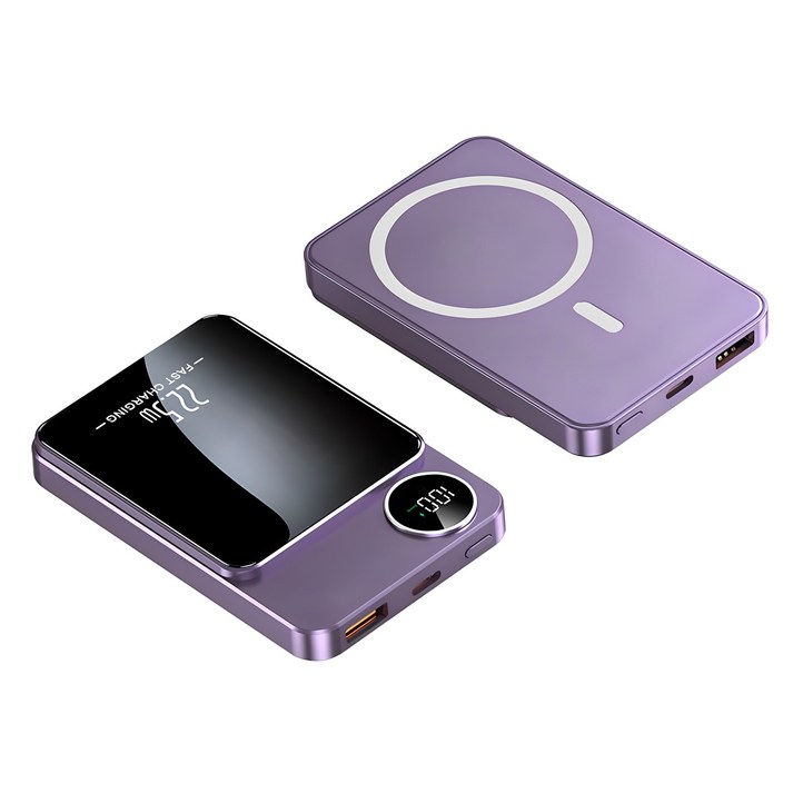 대용량 15W무선충전 PD22.5W QC3.0 맥세이프 호환 맥세이프보조배터리 10000mAh 대용량 15W무선충전 PD22.5W QC3.0 맥세이프 호환 맥세이프보조배터리 10000mAh