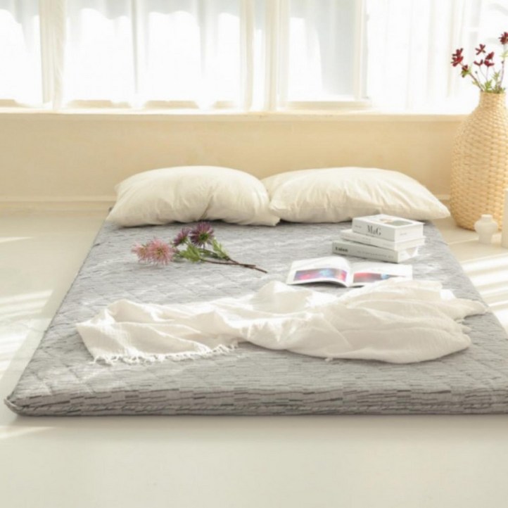 두꺼운 매트리스 자취생 손님 토퍼 이불 바닥 요매트, 상세페이지 참조