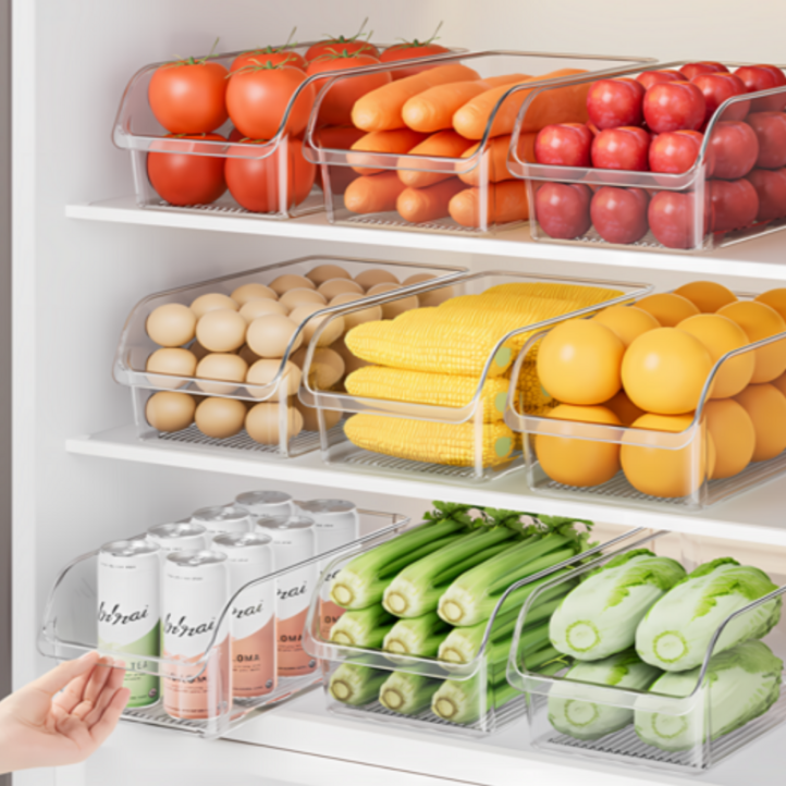 하코리 냉장고 정리 대형 다용도 트레이