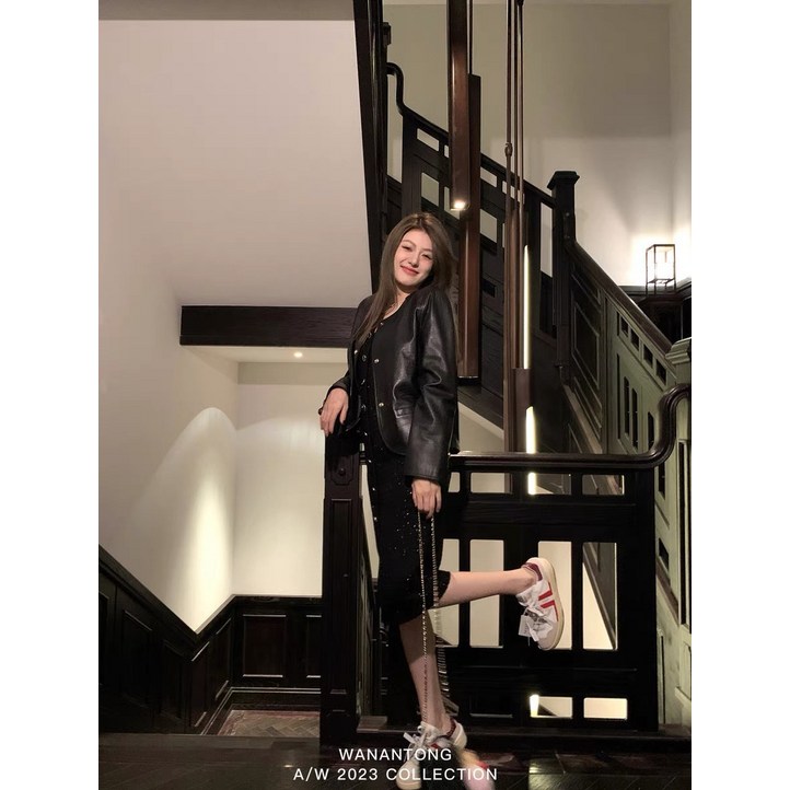 와난통 프리미엄 오리지널 리얼 무스탕 코트