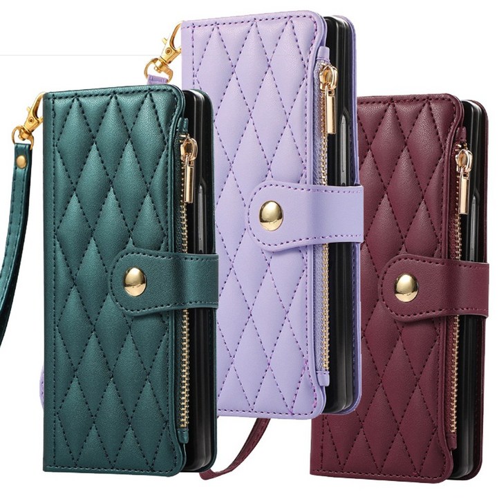 갤럭시Z 폴드6 폴드5 폴드4 폴드3 레더월렛케이스