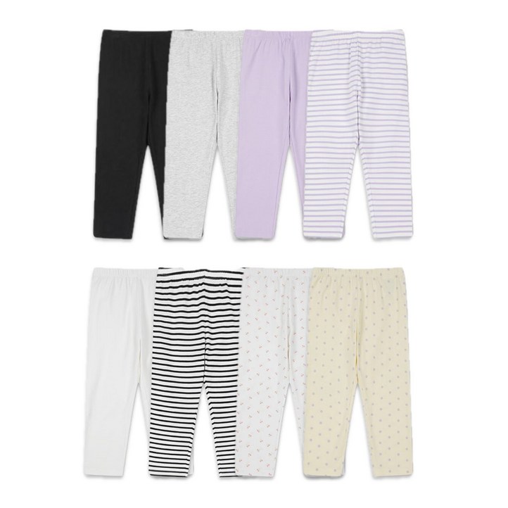 매장정품 탑텐 키즈 여아 에센셜 코튼스판 7부 레깅스 MKE5PT2903 102479