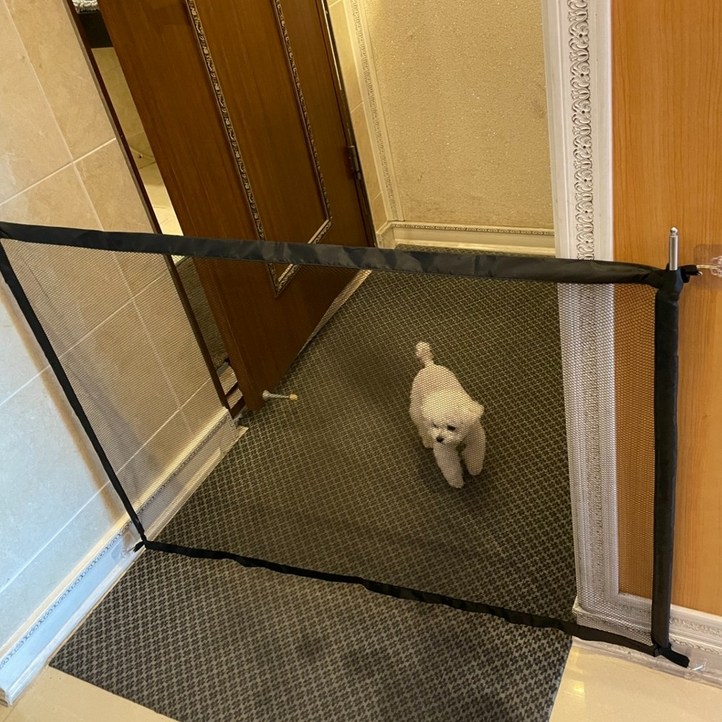 강아지 안전망 펜스 접이식 소형 울타리