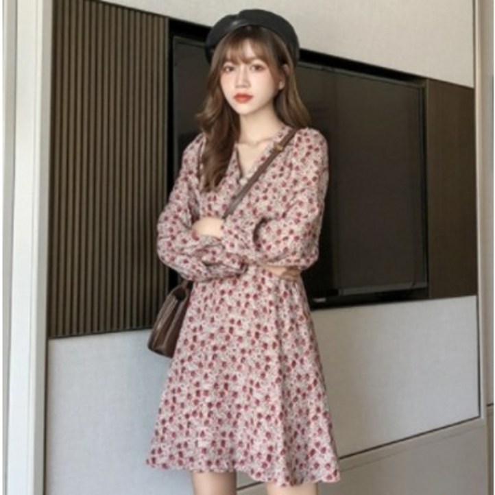 포플러앤씨 베키 플라워 원피스