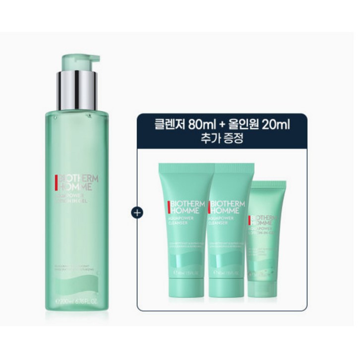 백화점 정품 아쿠아파워 올인원 200ml 세트 올인원 100ML