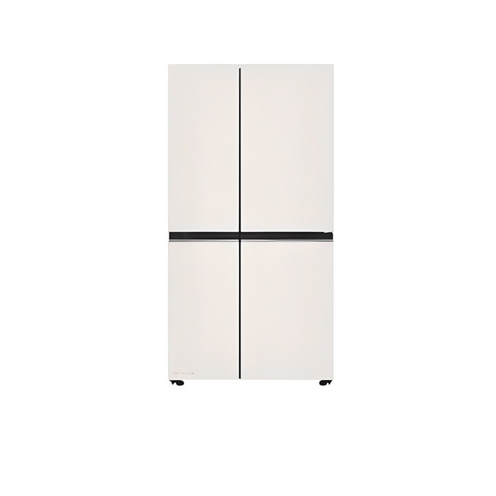 색상선택형 LG전자 디오스 오브제컬렉션 매직스페이스 832L 양문형 냉장고 메탈 S834MEE30 방문설치