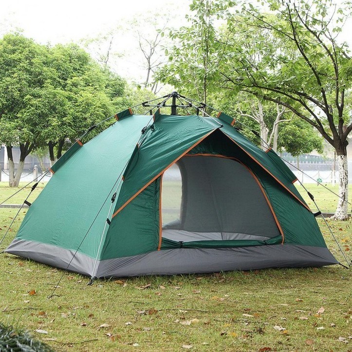 2 3인용 아우터 원터치 텐트(그린), 상세페이지 참조 7641135865