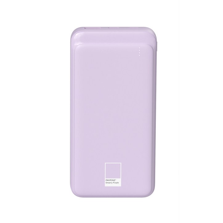 팬톤 20000mAh 대용량 18W 고속충전 보조배터리 퀄컴 3.0 PTPB03, Dreamy Purple, PTPB03 팬톤 20000mAh 대용량 18W 고속충전 보조배터리 퀄컴 3.0 PTPB03, Dreamy Purple, PTPB03