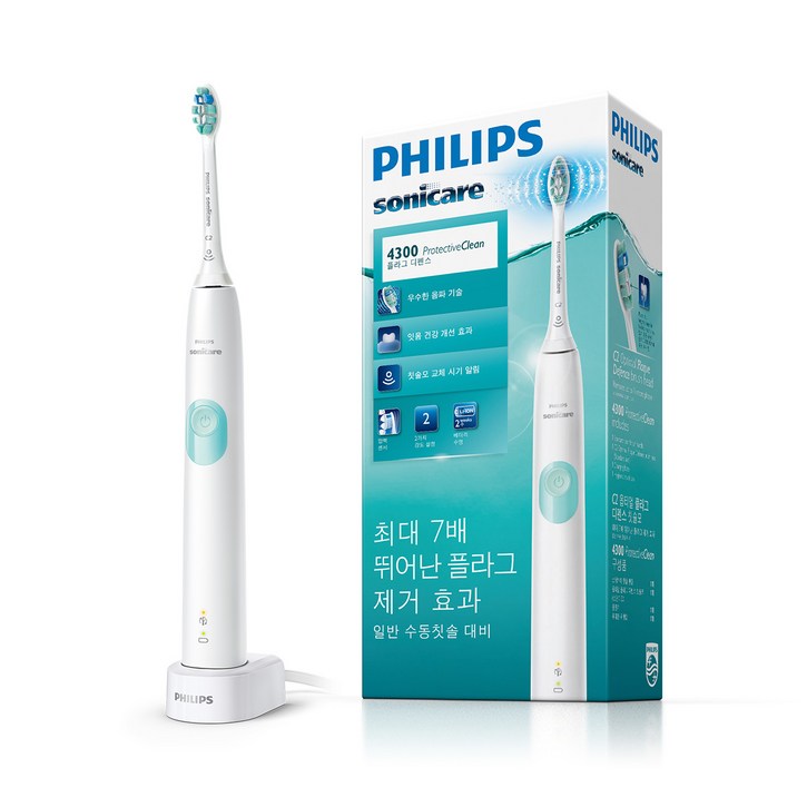 필립스 소닉케어 프로텍티브클린 전동칫솔 4300