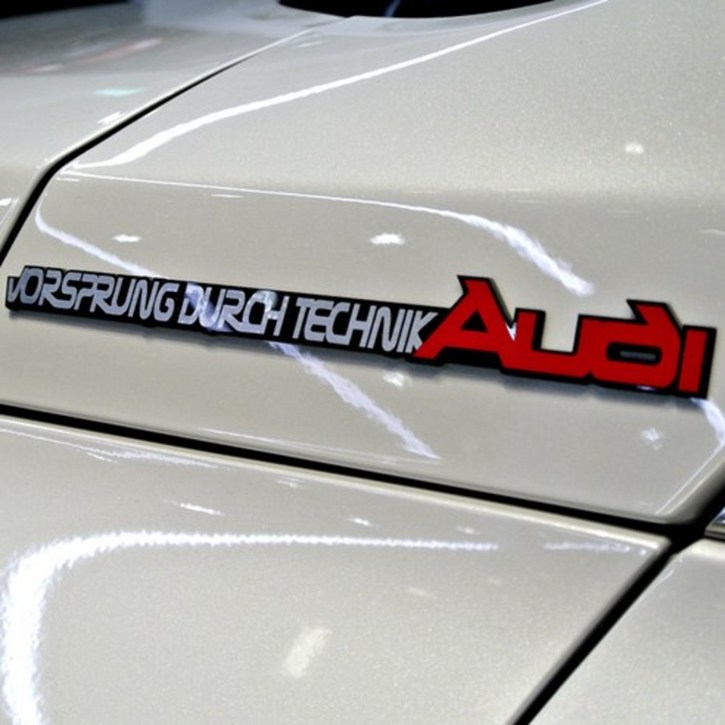 그리븐 아우디 슬로건 자동차 차량용 엠블럼 30093