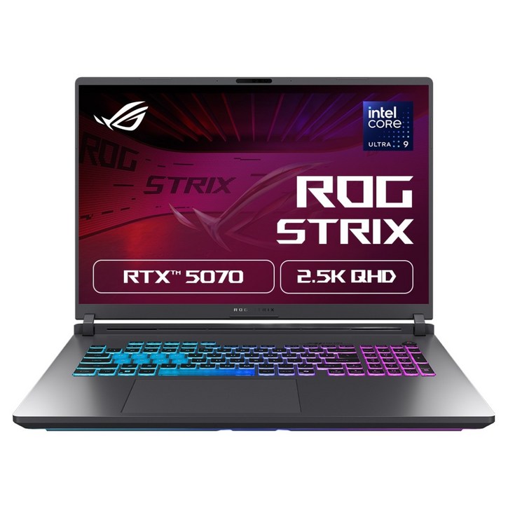 에이수스 2025 ROG 스트릭스 스카 18 코어Ultra9 지포스 RTX 5070 Ti