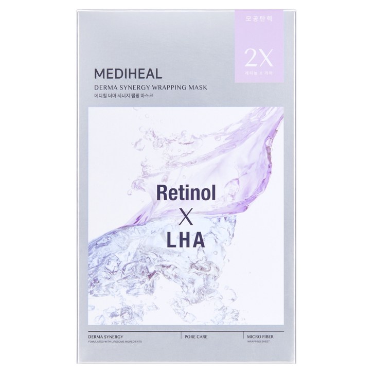 메디힐 더마 시너지 랩핑 마스크 모공탄력, 10개입, 1개