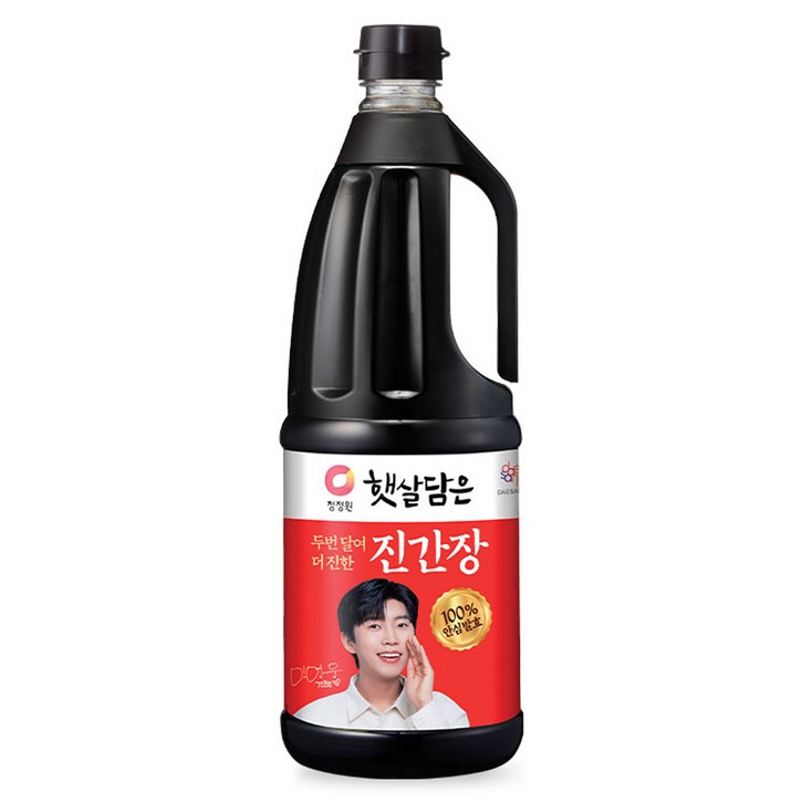 청정원 두번달여 더 진한 진간장, 1.7L, 1개