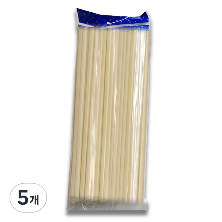 마다꾸미 요술 매직 파티 막대풍선 100p, 파스텔클리어아이보리, 5개
