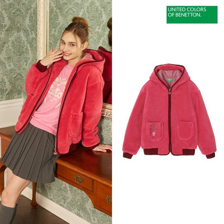 베네통스포츠 25FW 플리스 재킷