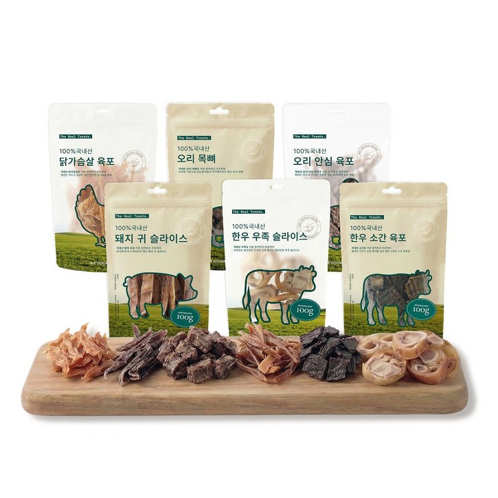 도그말리온 국내산 강아지 수제간식 세트, 1개, 600g, 스타터팩