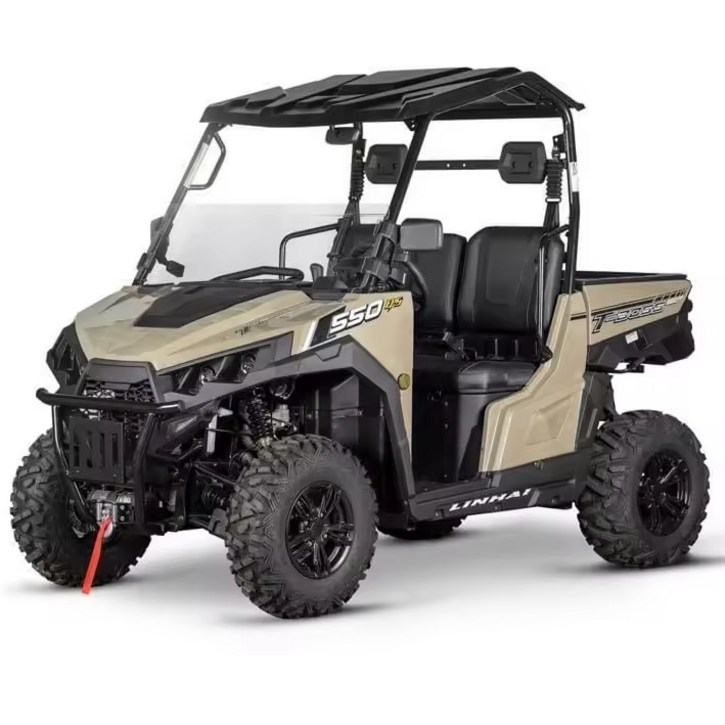LINHAI 야마하 TBOSS 550 UTV 4x4 농장 버기 디젤형 UTV 유틸리티 4륜 구동 바이크 농업용 레저용 스쿠터 오토바이