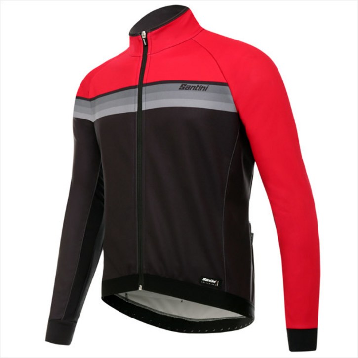 [Santini] 산티니 H WAY,H웨이 겨울용 레드블랙 자켓