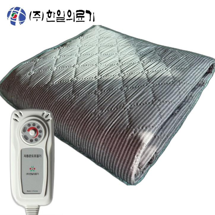 한일의료기 국산 워셔블 프리볼트 절전형 탄소 전기요 110v 220v 겸용 유학용 해외용 출장용 싱글 더블, 싱글100x180, 07.스톤그레이
