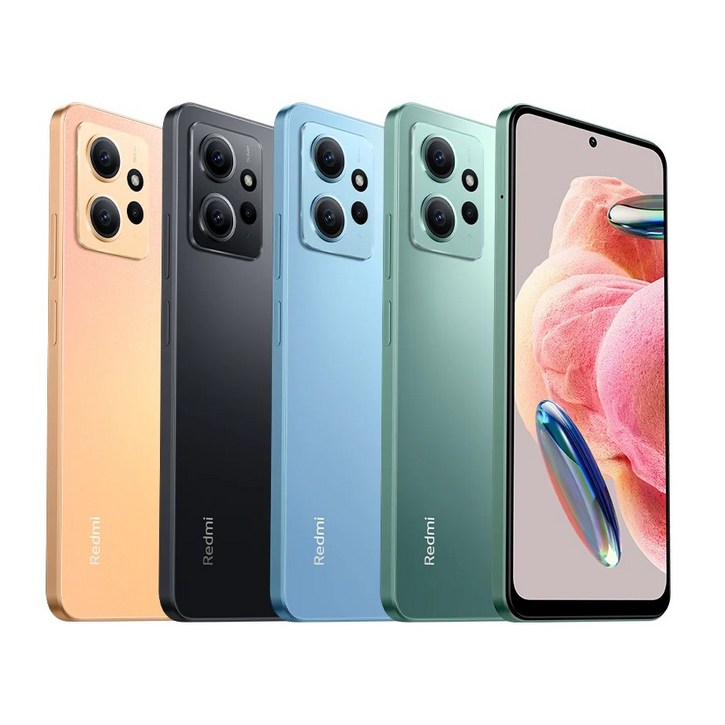 국내정식판 샤오미 레드미 노트 12 홍미 128GB 자급제폰 MI-RMN12K, 블루, 128GB