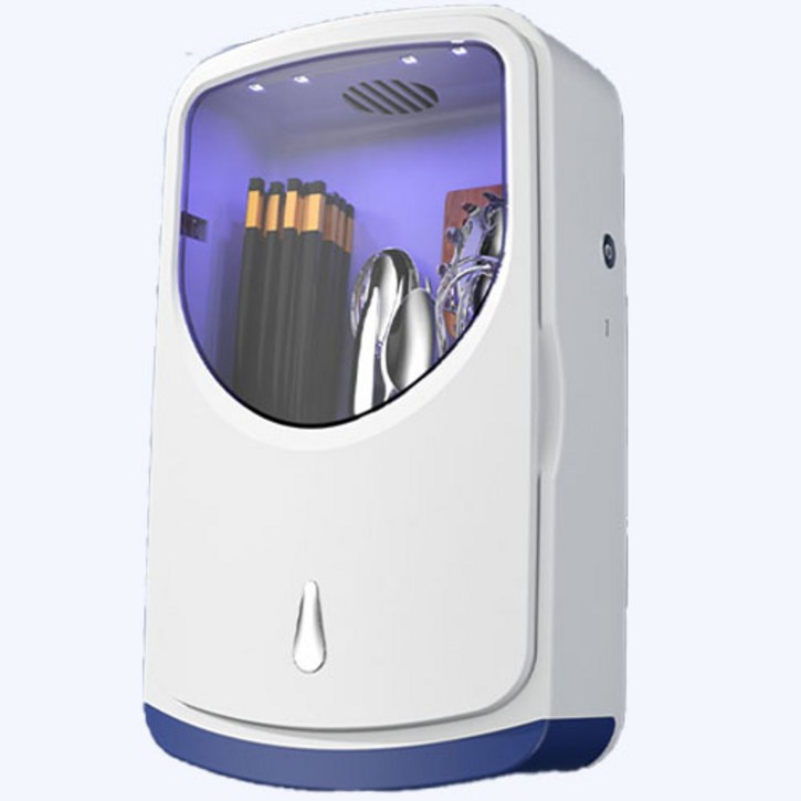 PYHO식기 살균 건조기,USB수저살균기1800mAh RA-909, 푸른 색 10