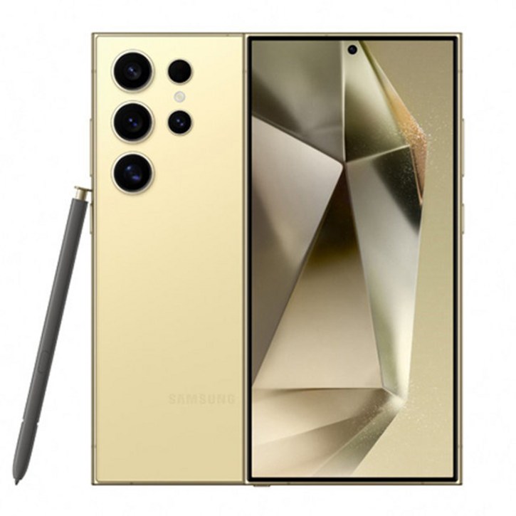 삼성전자 Ai 갤럭시 S24 울트라 256GB 공기계 S급 (구성품: 단말기 + 유심핀 + 보호케이스 + 보호필름 / 12개월 무상보증), 256GB, 티타늄 옐로우