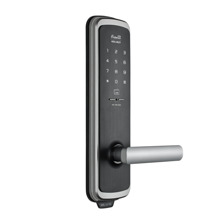 게이트맨 주키 도어락 WWLLY120 번호카드키 4개 현관문 디지털도어락