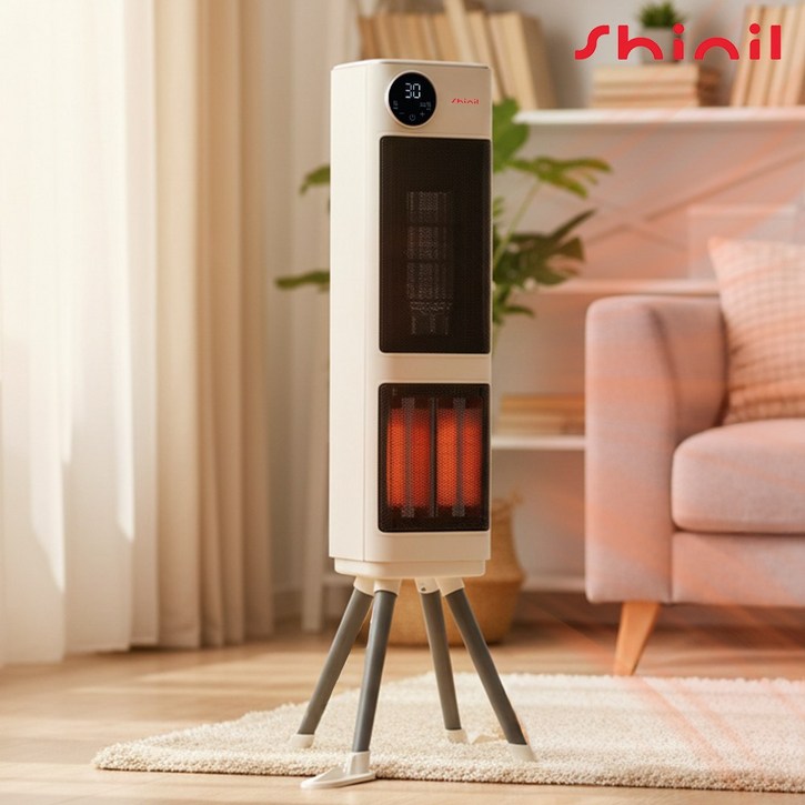 신일 PTC 히터 온풍기 / 석영관 듀얼 전기 히터