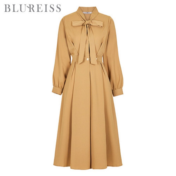 블루레이스 블루레이스 보카라진주버튼랩여밈원피스B4S1OP3191