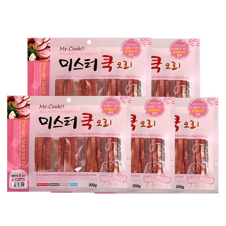 도그펜시아 미스터쿡 슬라이스 간식