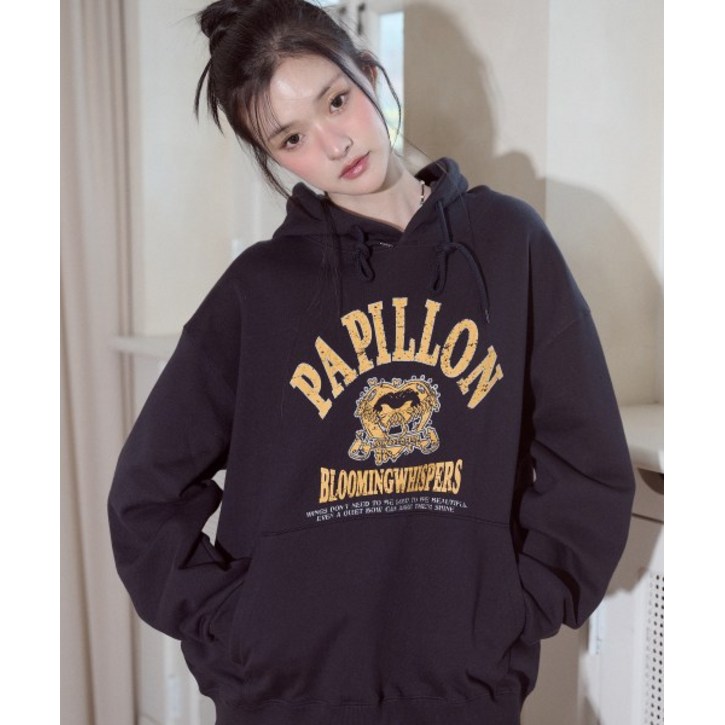 CPGN STUDIO 파피용 블룸 후드티 네이비