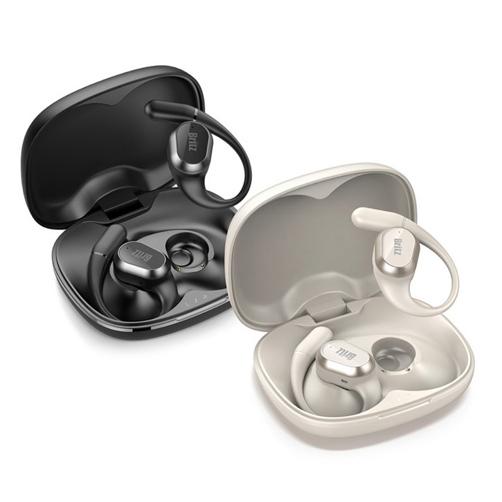 브리츠 오픈형 블루투스 이어폰 V5.4 귀걸이형 무선충전