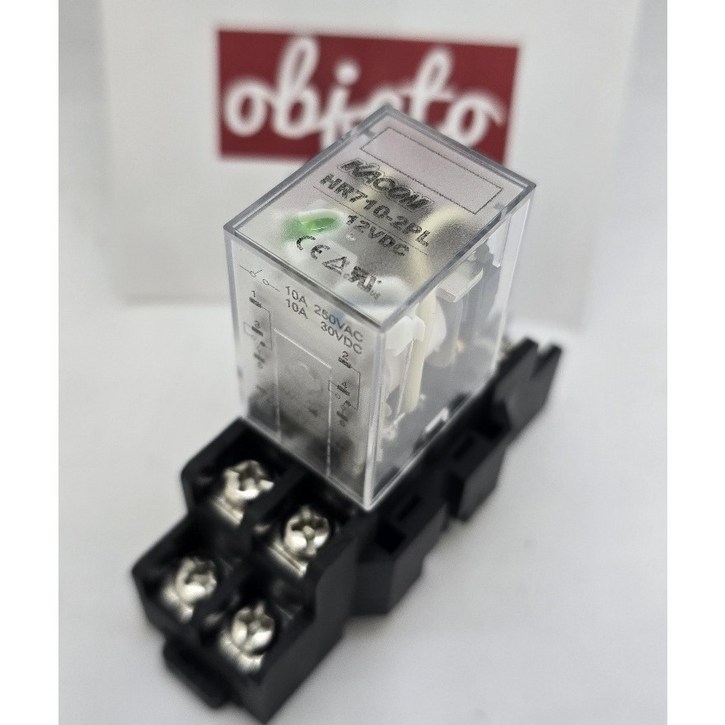 HR710-2PL KACON LY2 8핀 AC220V, DC12V,DC24V 릴레이 LED릴레이, 1개
