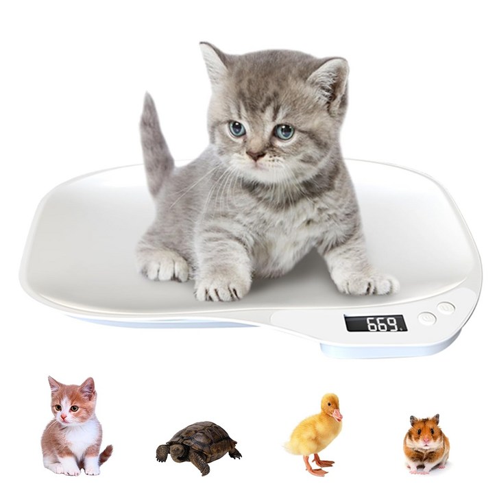 Max 15kg 강아지 고양이 유아 겸용 반려동물 체중계